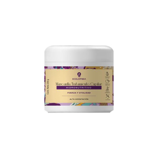 Mascarilla tratamiento capilar hidronutritivo Ecolombia